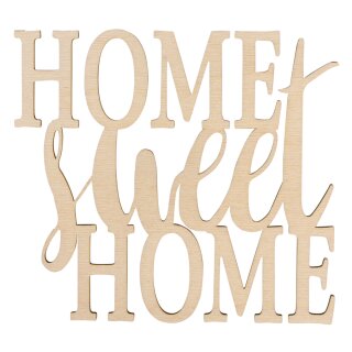 Holzschrift "Home sweet Home" FSC100%