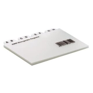 Karteikarten Register