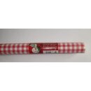 AAO Tischtuchpapier Karo rot/weiß 10m 100cm