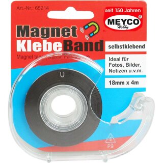 Magnetband 18mm - 4 Meter p. Rolle / Spender,