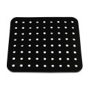 WENKO Spülbeckenmatte Kristall 31x27,5cm anthrazit