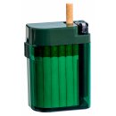 Magic Smoking Box grün, Zigarettenetui,...