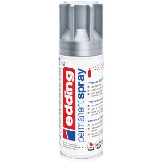 edding 5200 Permanentspray Premium Acryllack silber matt