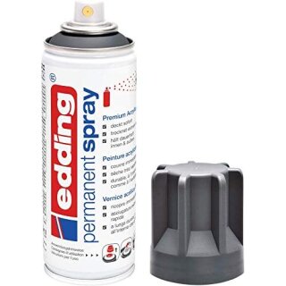 edding 5200 Permanentspray Premium Acryllack anthrazit matt