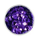 Paillettenschüssel amethyst 6 mm 7 gr