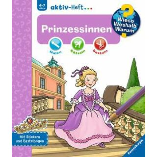 WWW aktiv-Heft Prinzessinnen, WWW-Malbuch (ab 01/06)