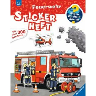 WWW Stickerheft: Feuerwehr, WWW-Malbuch (ab 01/06)