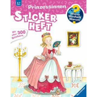 WWW Stickerheft: Prinzessinnen, WWW-Malbuch (ab 01/06)