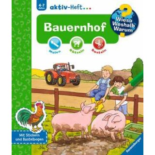 WWW aktiv-Heft Bauernhof, WWW-Malbuch (ab 01/06)