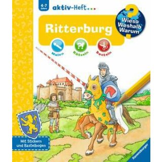 WWW aktiv-Heft Ritterburg, WWW-Malbuch (ab 01/06)