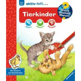 WWW aktiv-Heft Tierkinder, WWW-Malbuch (ab 01/06)