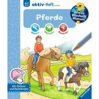 WWW aktiv-Heft Pferde, WWW-Malbuch (ab 01/06)