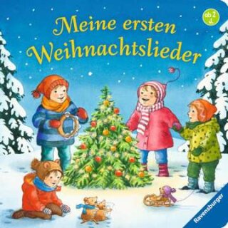 Scharff-Kniem.,erste Weihnachtslieder, Pappbilderbuch unter 5 Euro