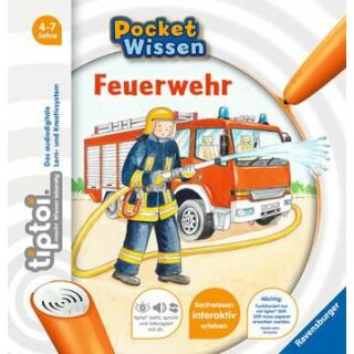 tiptoi® Feuerwehr (tiptoi® Pocket Wissen) [Spiral-bound] Zemme, Verena and Fuhrmann, Gisela (ABVK)