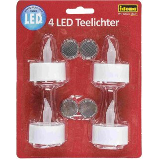 AAO Idena LED Teelichter 4St.