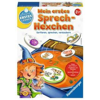 Ravensburger Spielen und Lernen 24361 - Mein erstes Sprech-Hexchen – das Sprachspiel für Kinder ab 2,5 Jahren (ABVK)