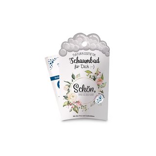 Schaumbad 40 ml Schön, Blumen