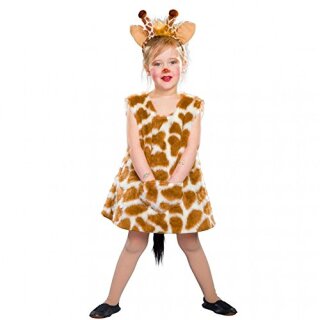 Giraffen-Kleid und Kopfbügel