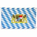Fahne Freistaat Bayern, ca. 90 x 150 cm
