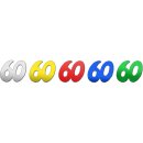 Jubiläums-Ziffer"60"  25g p.SB-Btl. -nur...