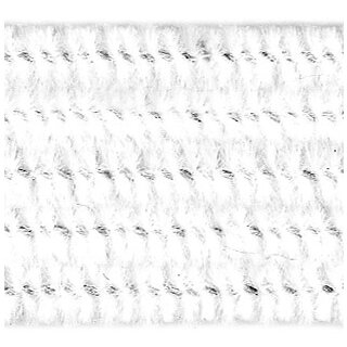 Chenilledraht 25 Stck. weiß 6mm / 30cm lang,