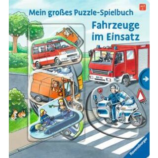 Puzzle-Spielbuch: Fahrzeuge i, Pappbilderbuch über 10 Euro