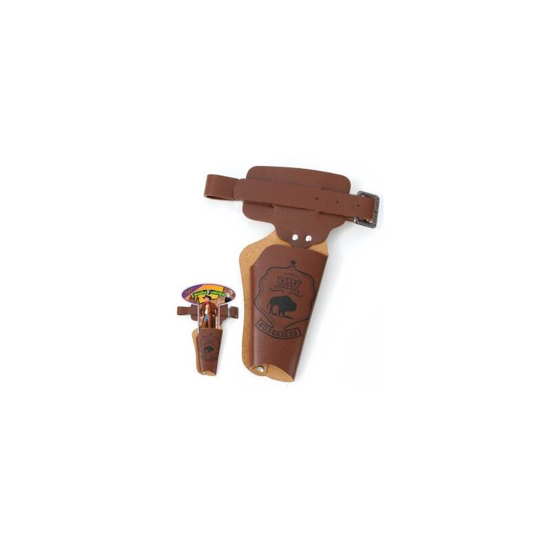 Revolvergürtel Mit Holster Ca. 90 Cm – Cowboy & Sheriff Kostümzubehör Für Karneval