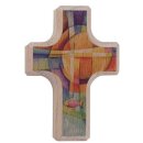 Handschmeichlerkreuz 6 cm natur bedruckt