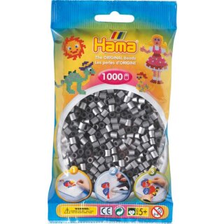 HAMA Perlen silber 1.000 Stück