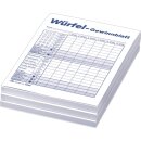 RNK Verlag Würfelspiel-Gewinnblatt, Block, DIN A6,...