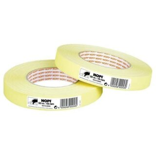 NOPI Maler Hochkrepp Papierabdeckba nd, 19 mm x 50 m, beige (8756416)