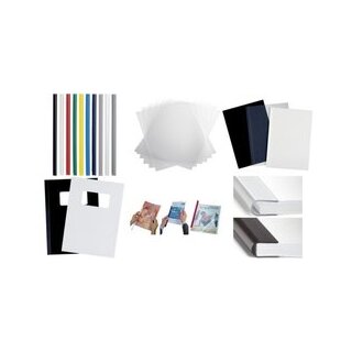 DURABLE Klemmschiene, DIN A4, Füllh öhe: 6 mm, transparent (9293319)