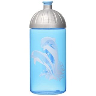 Trinkflasche "Happy Dolphins", Türkis