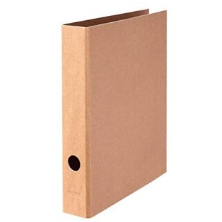 Ordner PURE A4 5 cm breit,ohne Rückenschild, braun