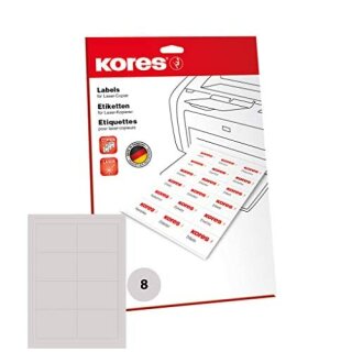 Kores Universal-Etiketten . 25 Bl. Universal-Etiketten   97,0 x   67,7 mm