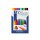 Fasermaler triplus® color Dreikantiger,  10 Farben im Kartonetui