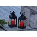 AAO LED-Outdoor Laterne MODO, FP 10,5x10,5x22,5cm 
(rot /...