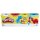 Play-Doh 4er Pack Grundfarben blau, gelb