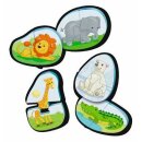 Bade-Puzzles: Zoo, ministeps