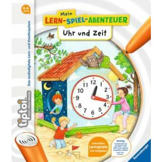 tiptoi® Uhr und Zeit (tiptoi® Mein Lern-Spiel-Abenteuer) [Spiral-bound] Tober, Heike and Voigt, Silke (ABVK)