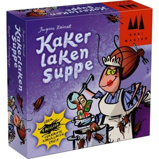 Schmidt Spiele 40843 Kakerlakensuppe, Drei Magier Kartenspiel (ABVK)