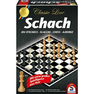 Classic Line, Schach, mit extra großen Spielfiguren, 22,79 €