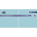 Zelltuchservietten Duni, 24x24, mint blue, 250 St., 3...