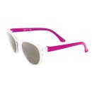 Sonnenbrille weiß/pink