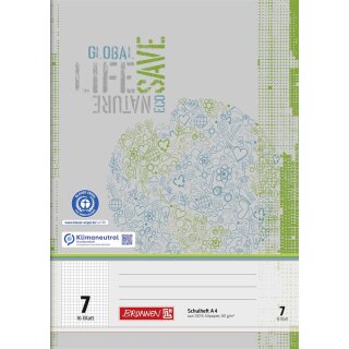 AAO Schulheft A4 Lin 07 16Bl RCP