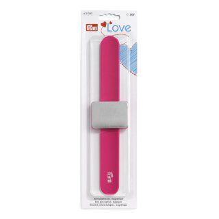 Prym 610283 Love Armnadelkissen magnetisch, pink, Silikon, One Size (ABVK)