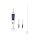 Prym 611708 Punch needle, Kunststoff, weiß/pflaumenblau, 1,3 mm / 1,6 mm / 2,2 mm (ABVK)