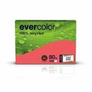 Kopierpapier Evercolor himbeerrot, A4 80 g/qm, aus 100 %...