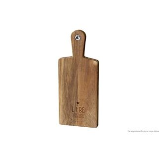 AAO Holzbrett Liebe 34X14X1,5