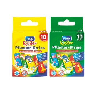 10er Kinderpflaster 4 versch. Motive